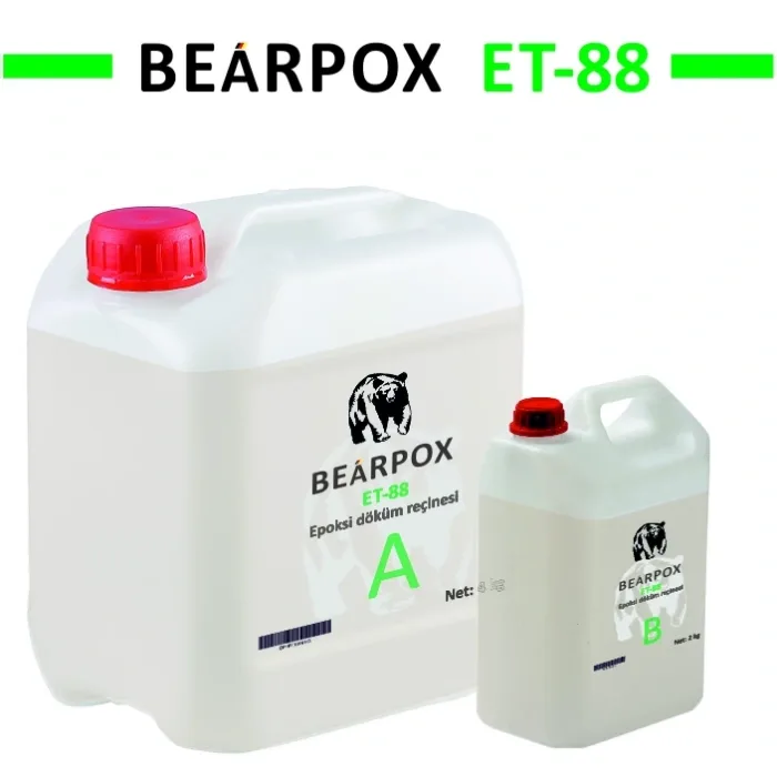 Table Casting Resin BearPOX ET-88 6.5 kg Set
