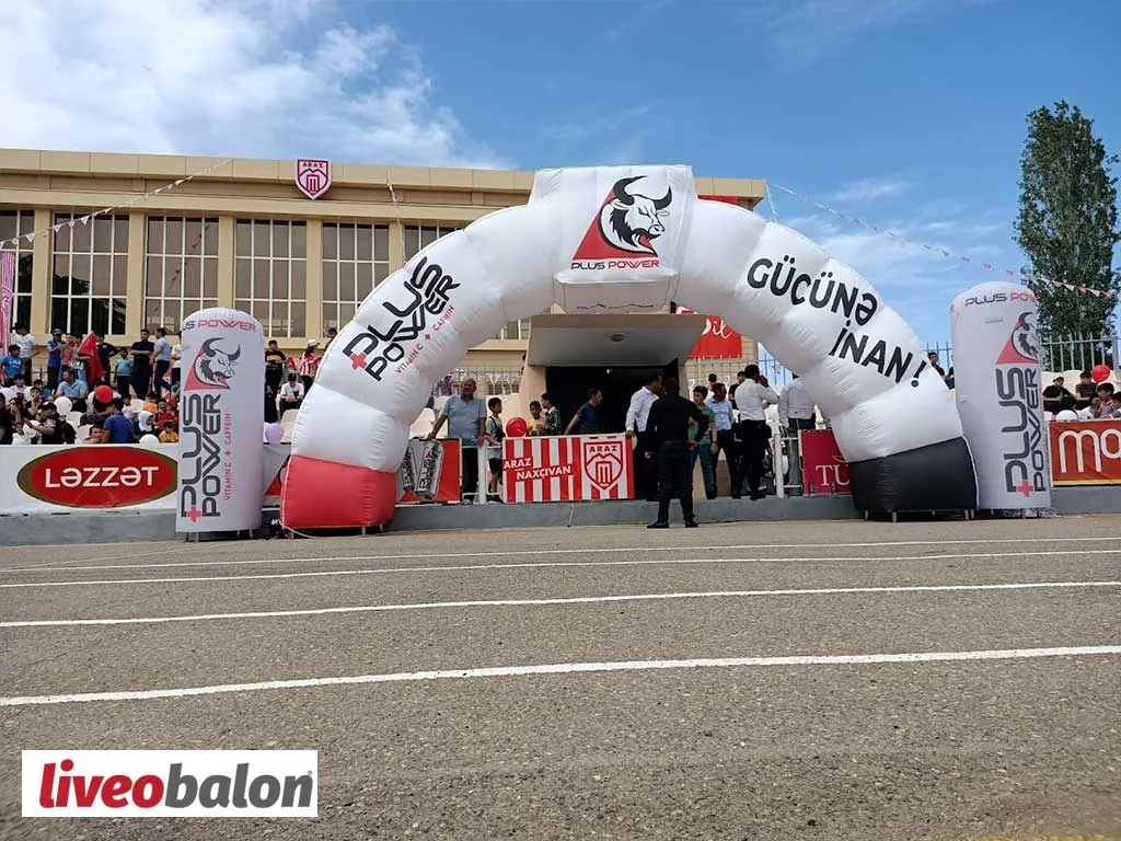 Plus Power Inflatable Road Arch
