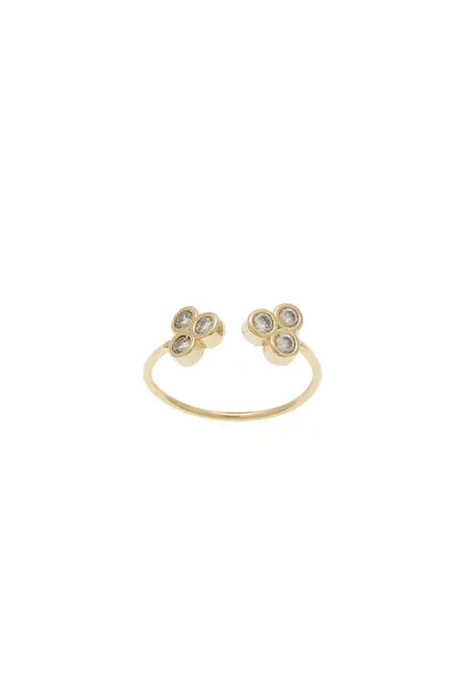 Open Ring Rhinestone adjustable zircon ring