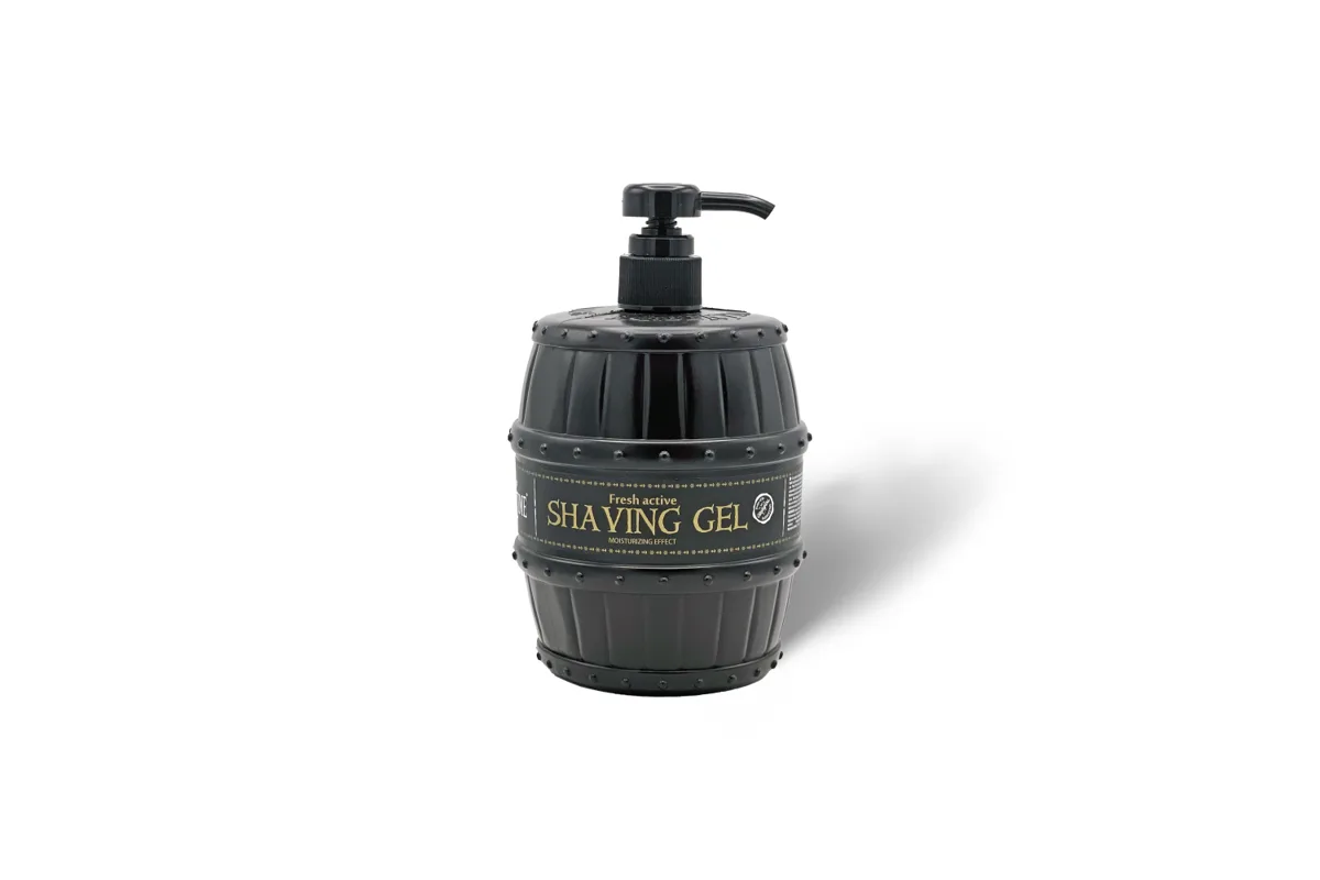 Gold shaving gel