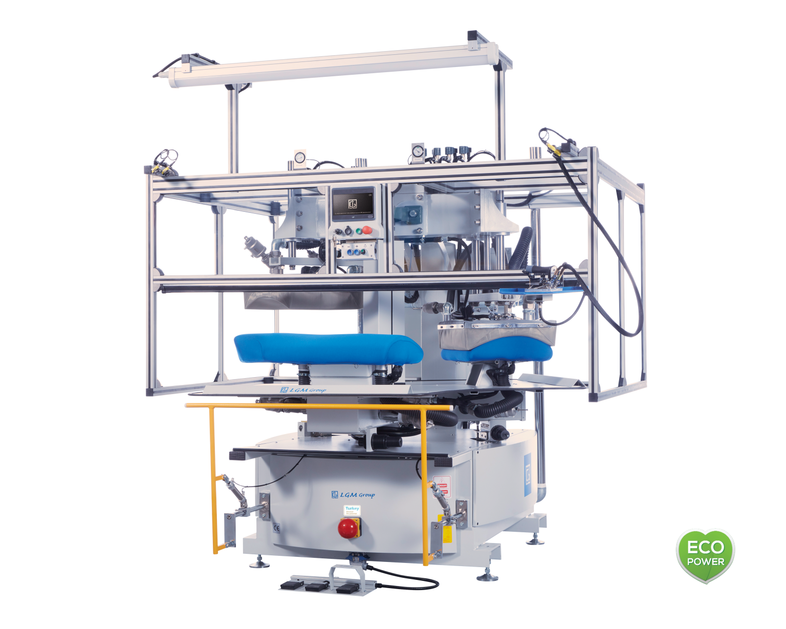 LGM-1000/K120° Rotary-System Jacket Front Finishing Press