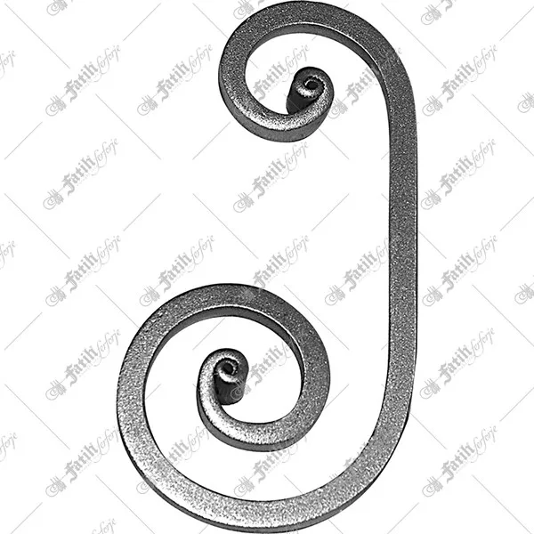Decorative iron piece 7421-b