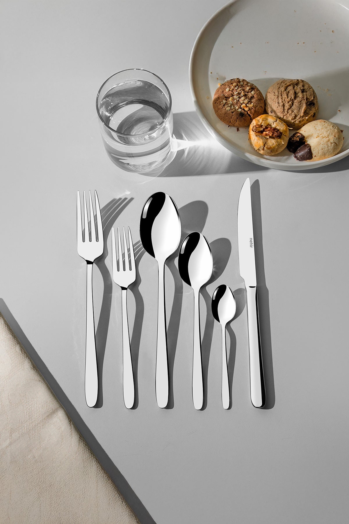 Sultan Plain 12-Person 72-Piece Fork, Spoon and Knife Set in Box