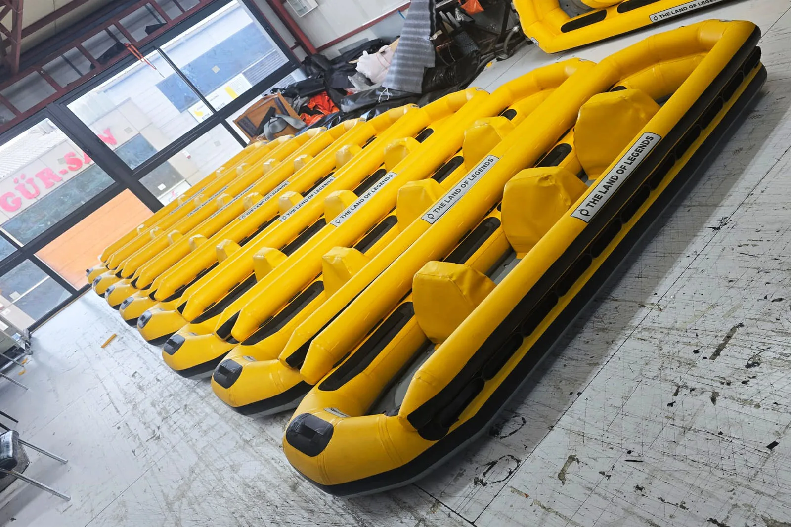 Custom-made inflatable boats