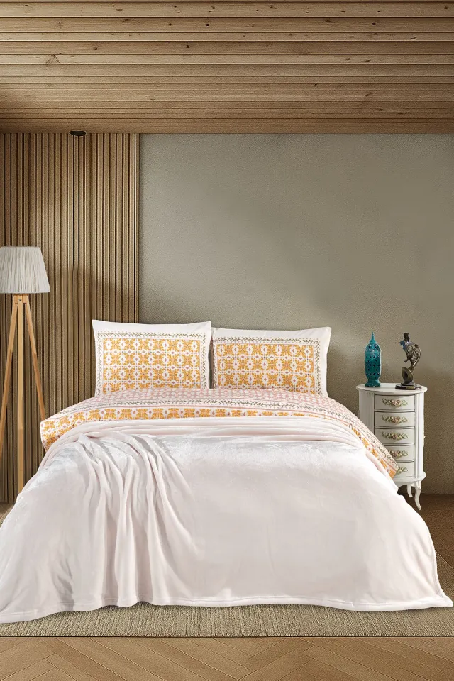 Elart Calinda Blanket Single (160x220 cm) Cream