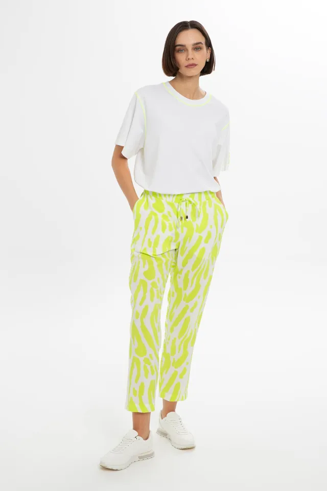 Neon-Patterned Tracksuit