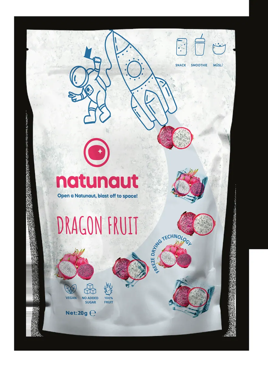 Natunaut Freeze-Dried Dragon Fruit