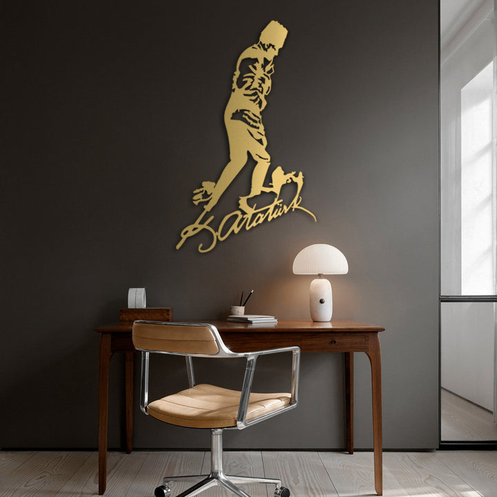 Ataturk Kocatepe metal wall art APT741
