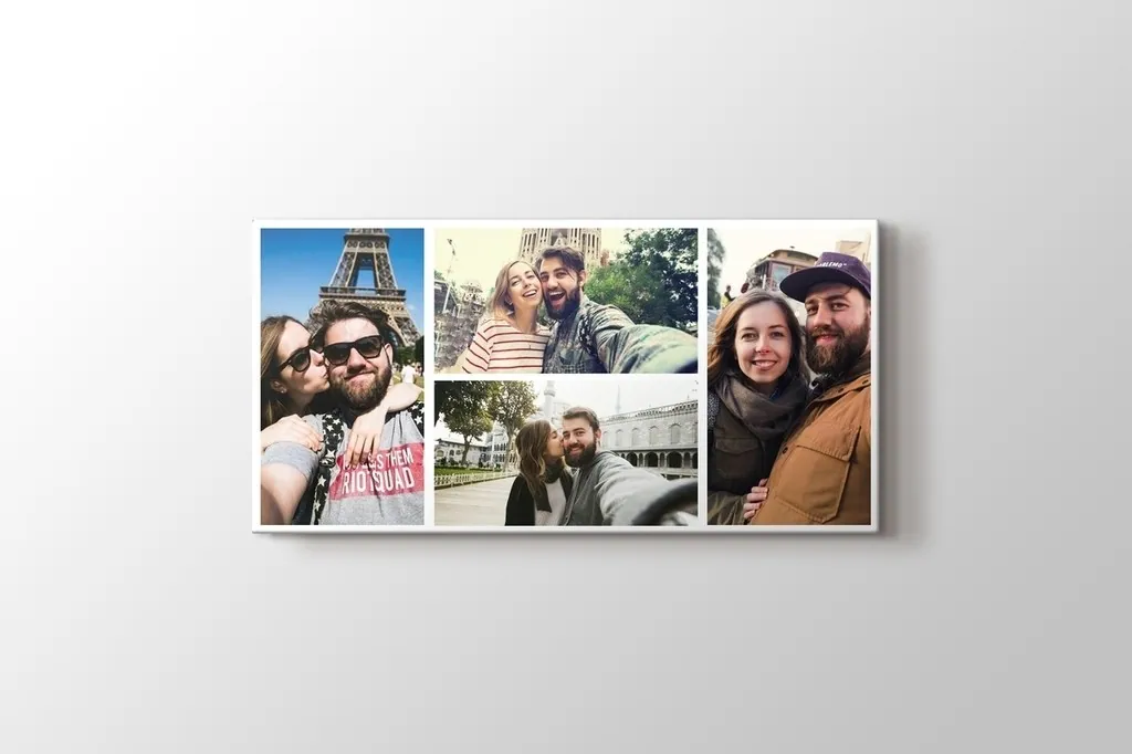 4 Fotograftan Panorama canvas wall art