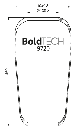 9720 R BoldTech Air Spring