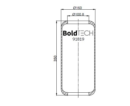 91819 R BoldTech Air Spring
