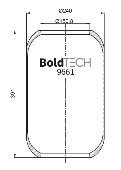 9661 R BoldTech Air Spring