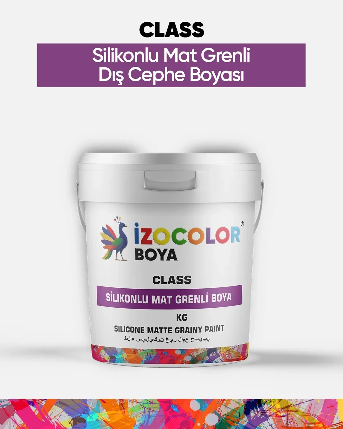 Izocolor Class Silicone Matte Grainy Paint