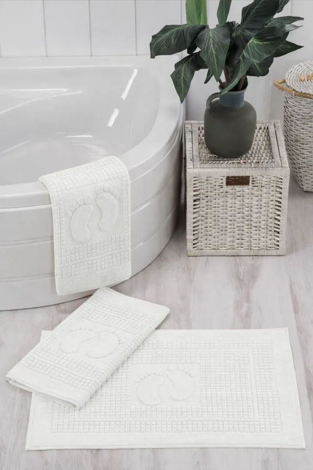 Elart Lina Foot Towel (50x70 cm) Cream