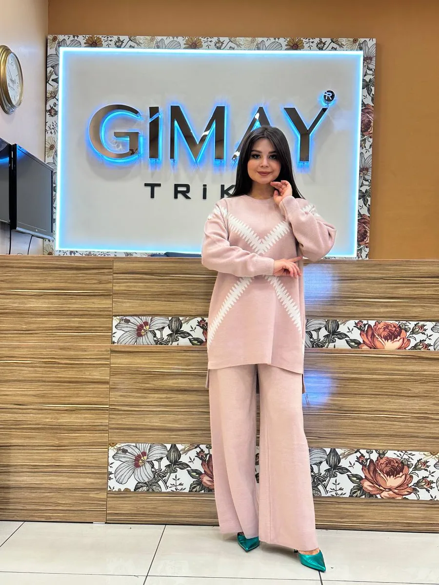 Gimay Triko two-piece knit set model 22903