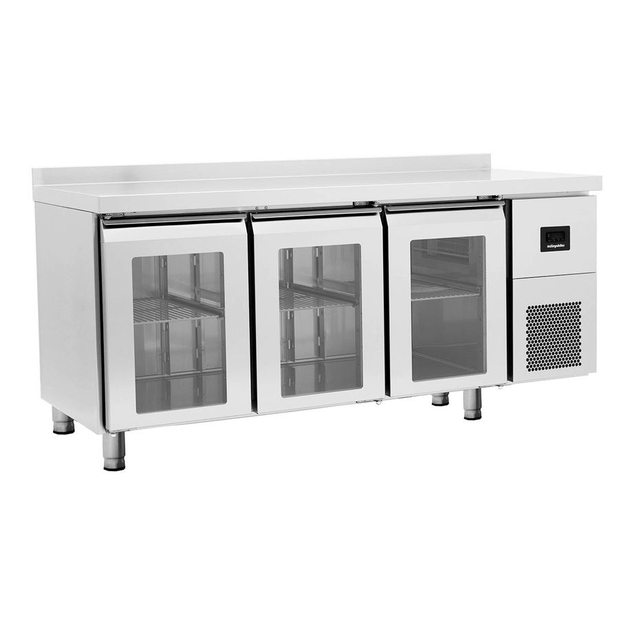 3-Glass-Door Horizontal Refrigerator
