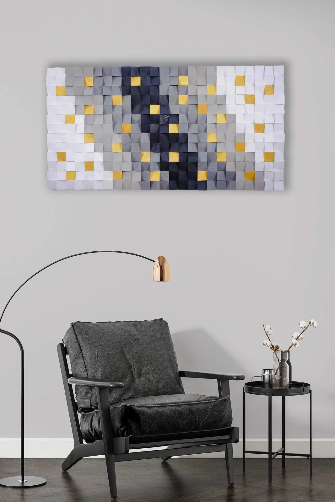 Hemera Mosaic Wood Wall Art