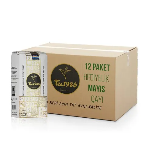 شاي أسود TEA1986 Mayis 500 غ × 12