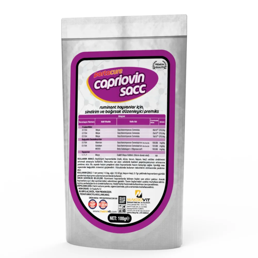 Portacure Capriovin Sacc premix for ruminants