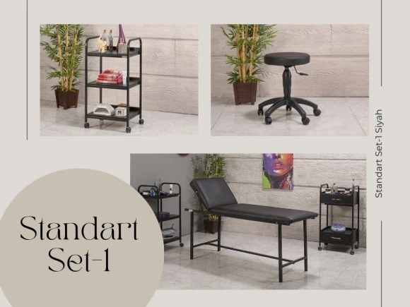 Tattoo Stretcher Set | Stretcher, Setup Table, Stool | MC-6301