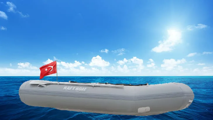 Folding-floor inflatable boat 270-RBA