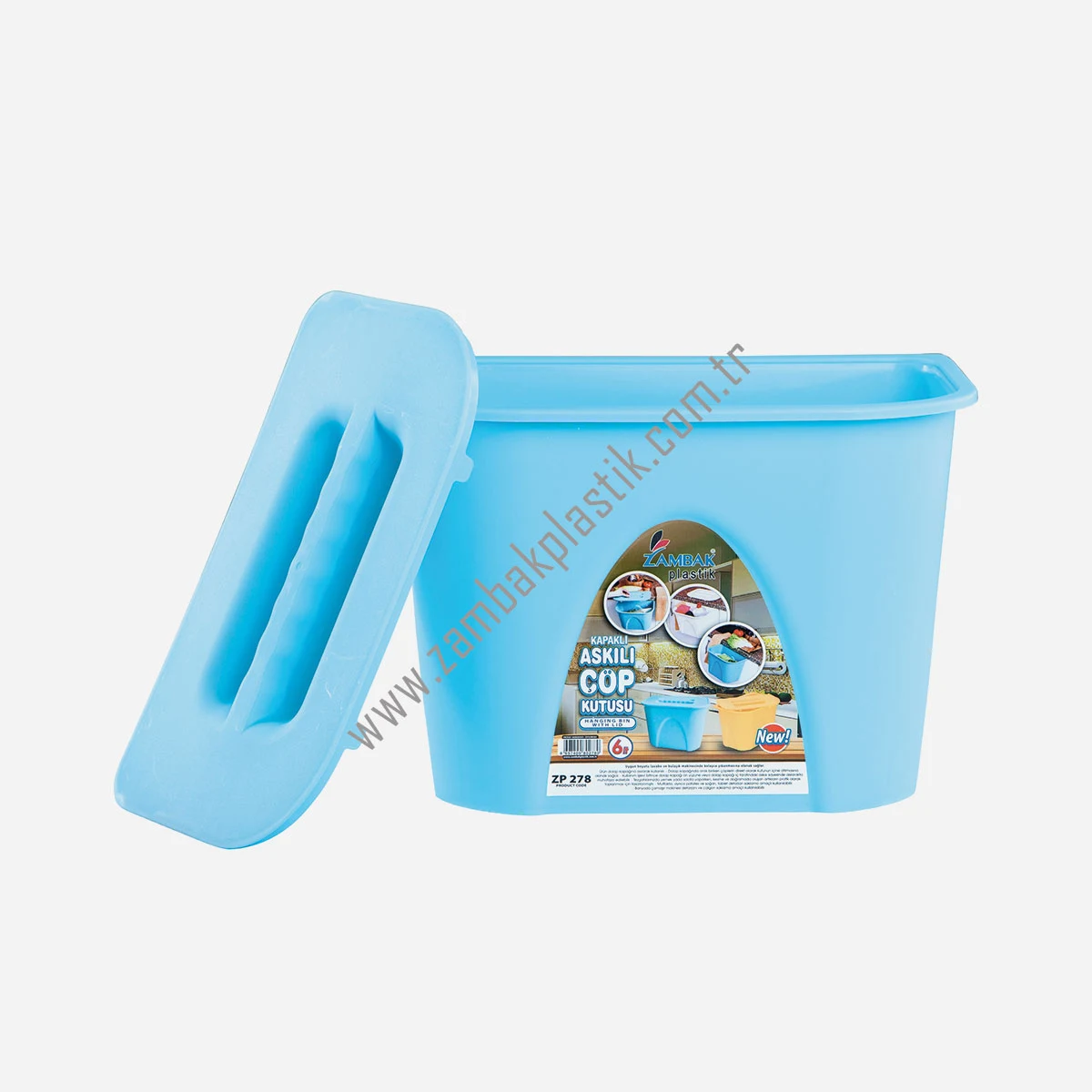 Lid Hanging Trash Can