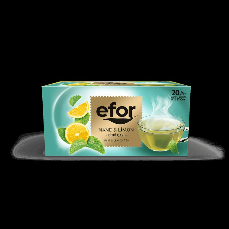 Efor شاي النعناع والليمون