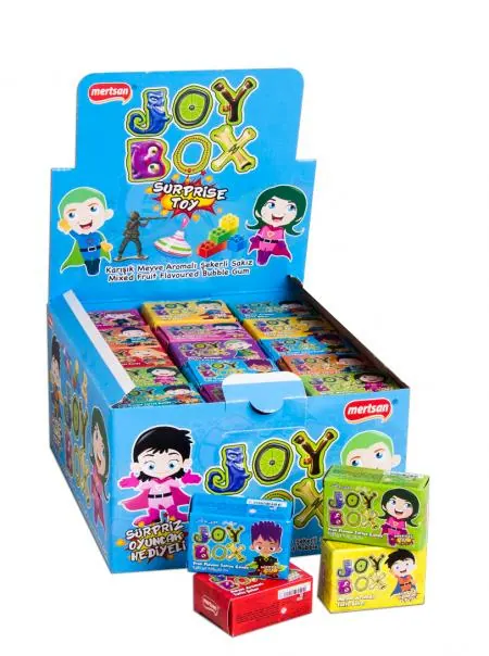 Joy Box Chewing Gum with Gifts and Toys