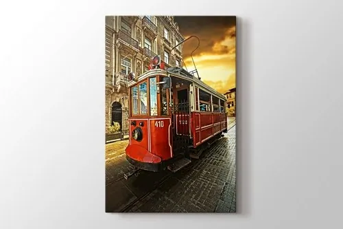 Tunel Istanbul canvas wall art