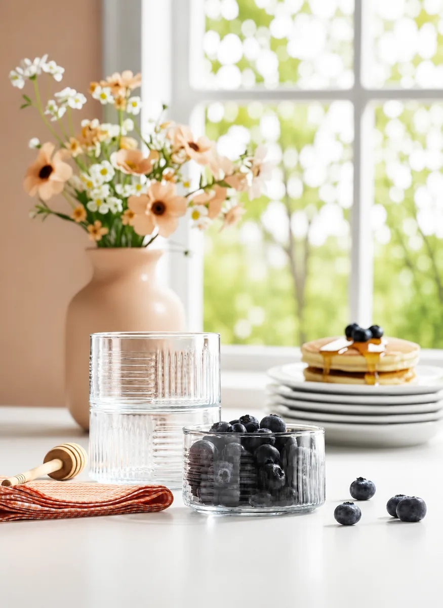 Helen glass breakfast bowl