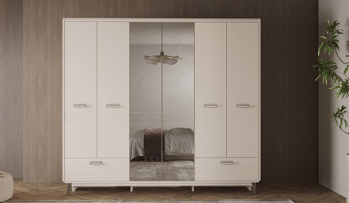 Aven 6-Door Wardrobe | Modalife