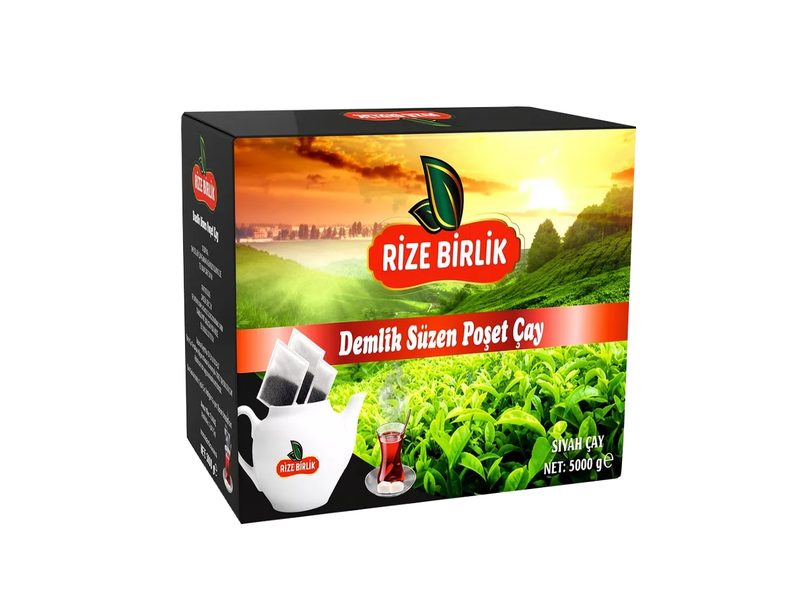 Rize Birlik شاي أكياس للإبريق 5000 غ