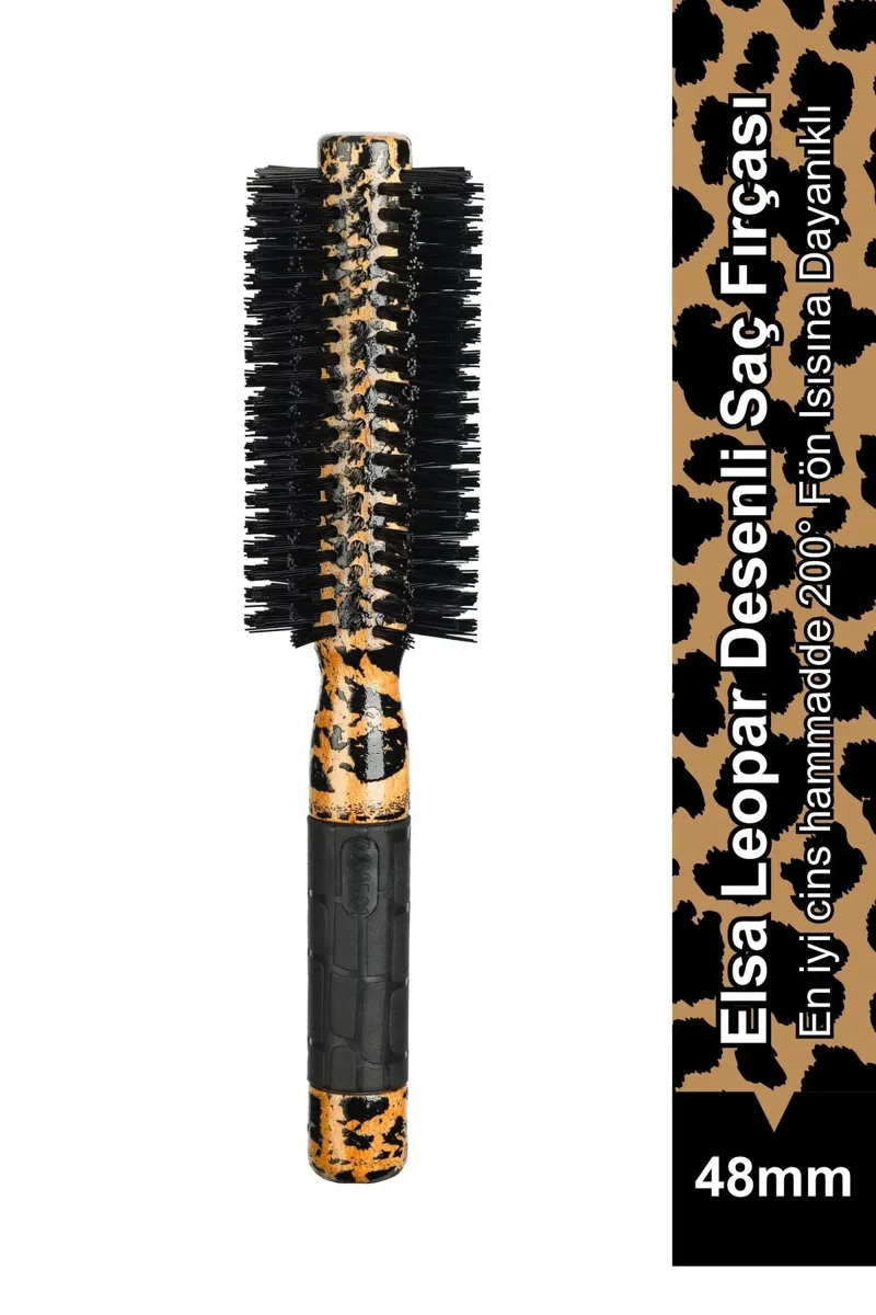 501 Cobra leopard 48 mm blow-dry brush