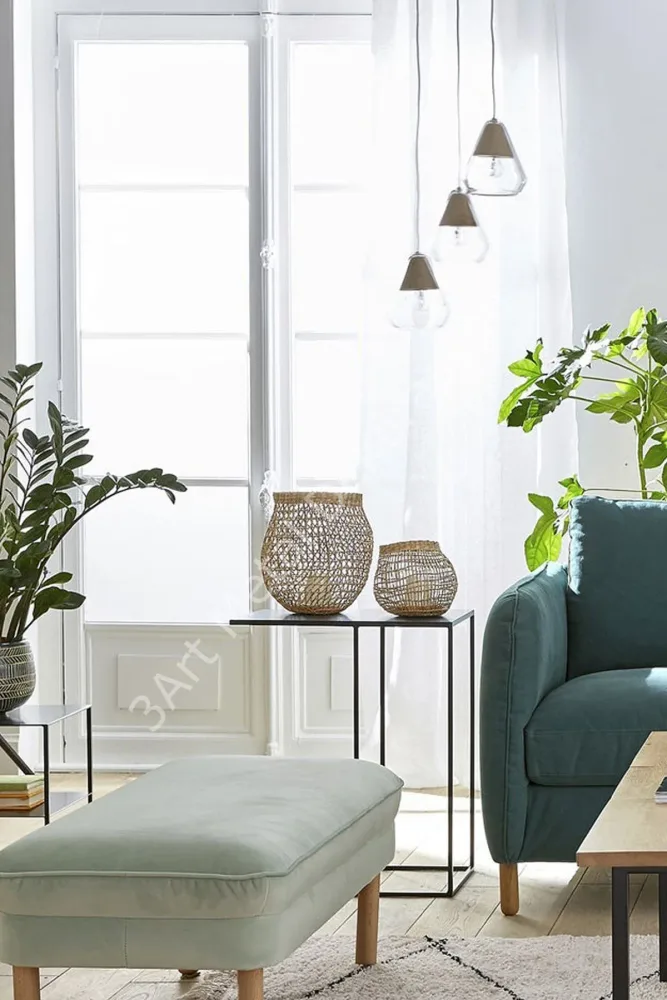 Decorative Modern Metal Side Table