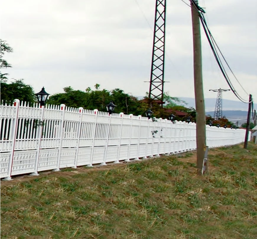 Plastic Composite Fence Hisar Model