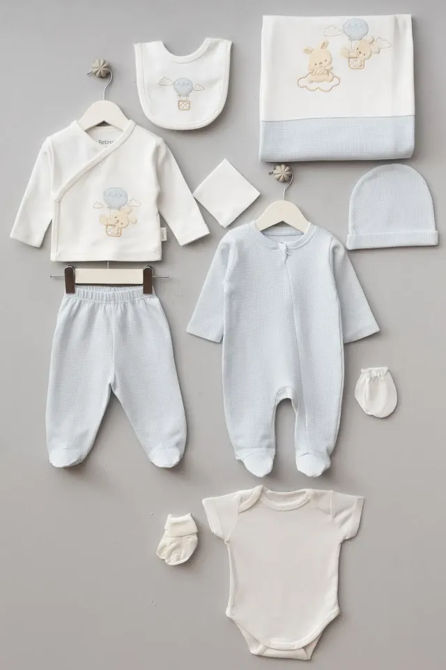 Bebitof Balloon Bunny Ten-Piece Newborn Set