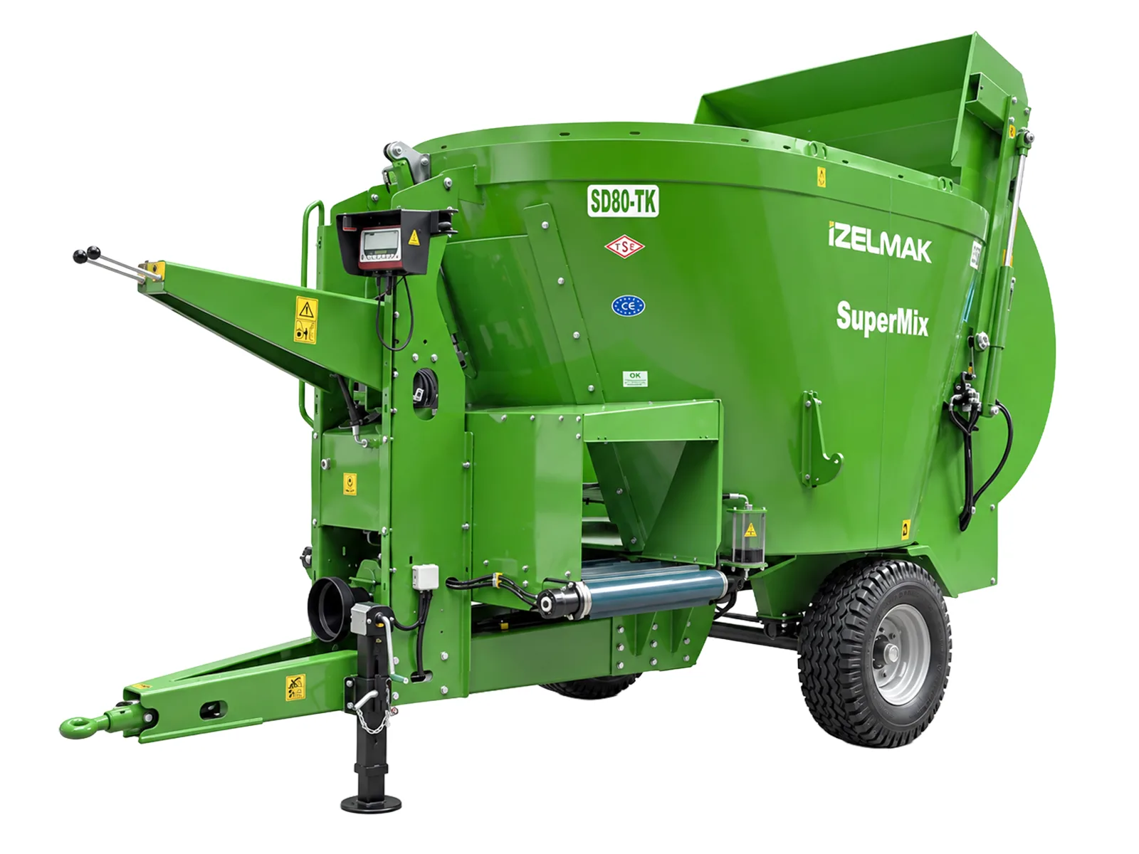 SD80 vertical feed mixer 8 m³