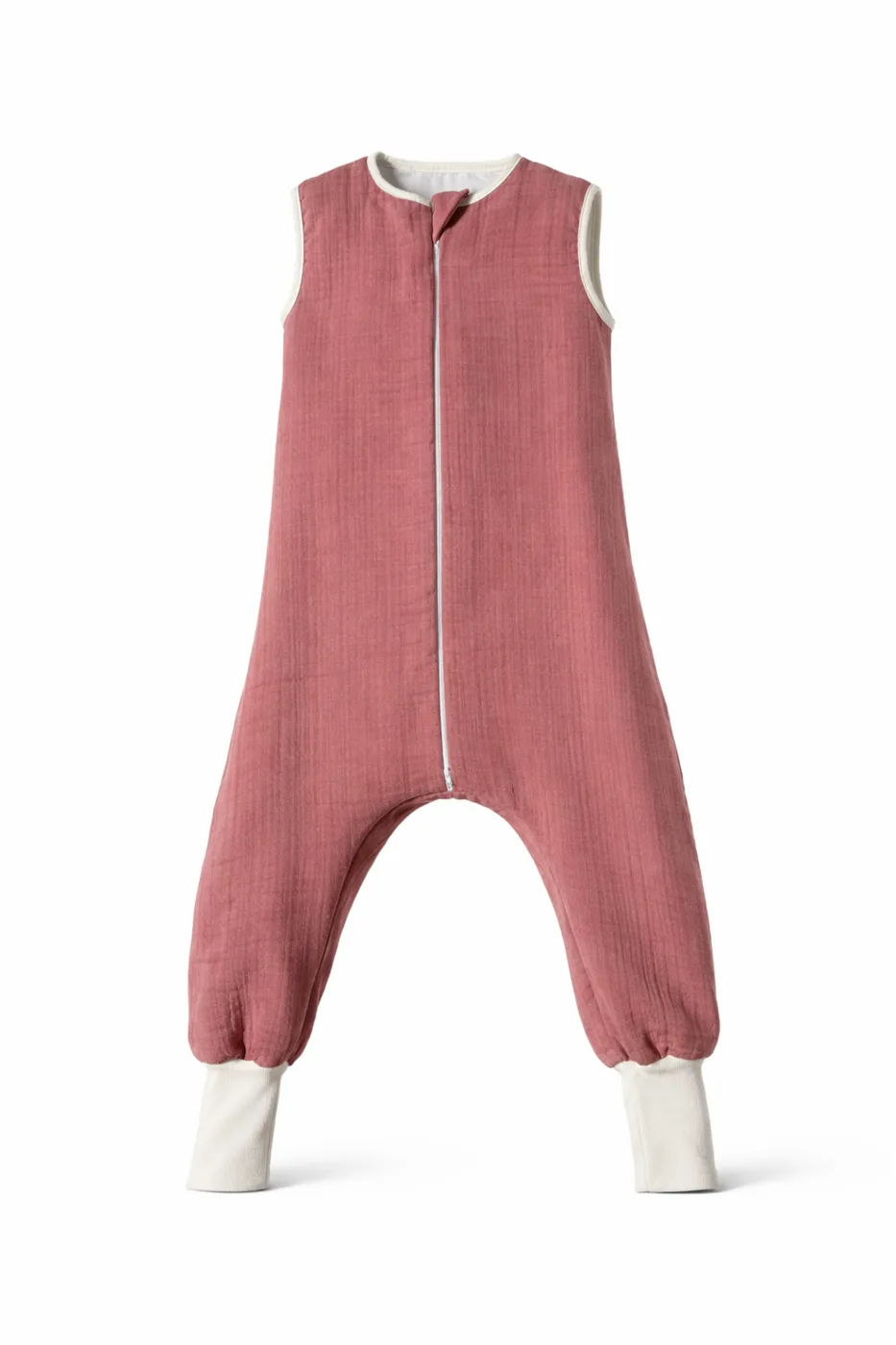 Muslin Cotton Jersey-Lined Sleep Sack 1 TOG