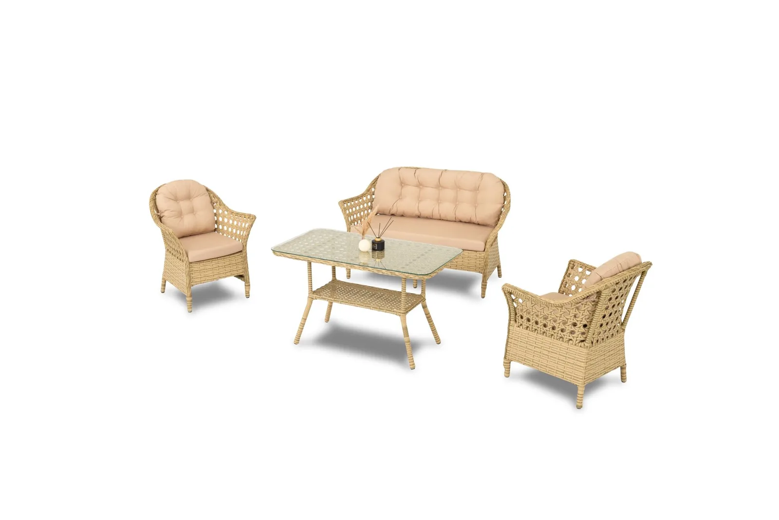 طقم جلوس خارجي Ida Rattan