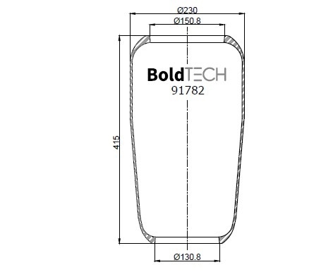 91782 R BoldTech Air Spring