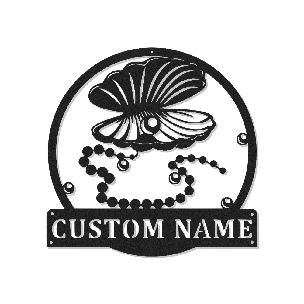 Oyster Shell LED Sign