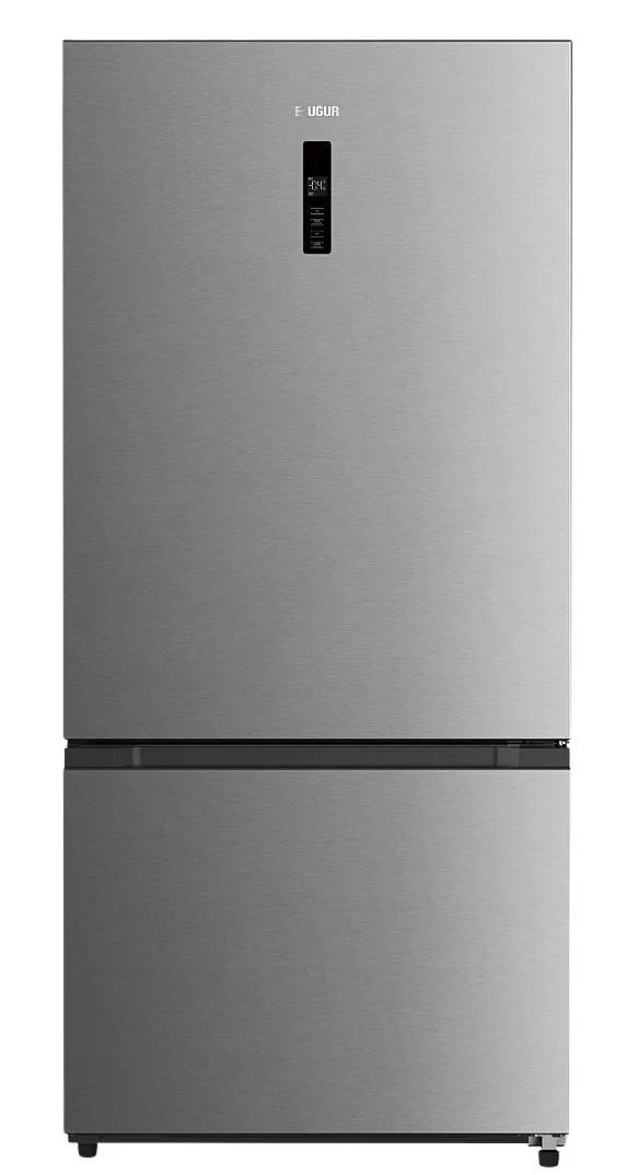 ثلاجة نو فروست بسعة 680 لتراً طراز UES 680 D2K NFI COMBI DGT R65