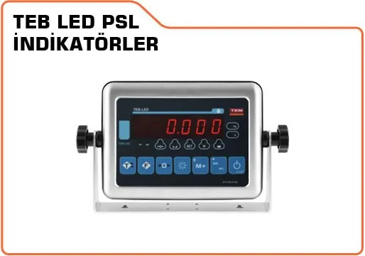 TEB LED Stainless Steel Scale