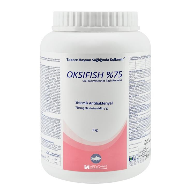 Oksifish 75% — Medicated Premix for Fish (Oxytetracycline)