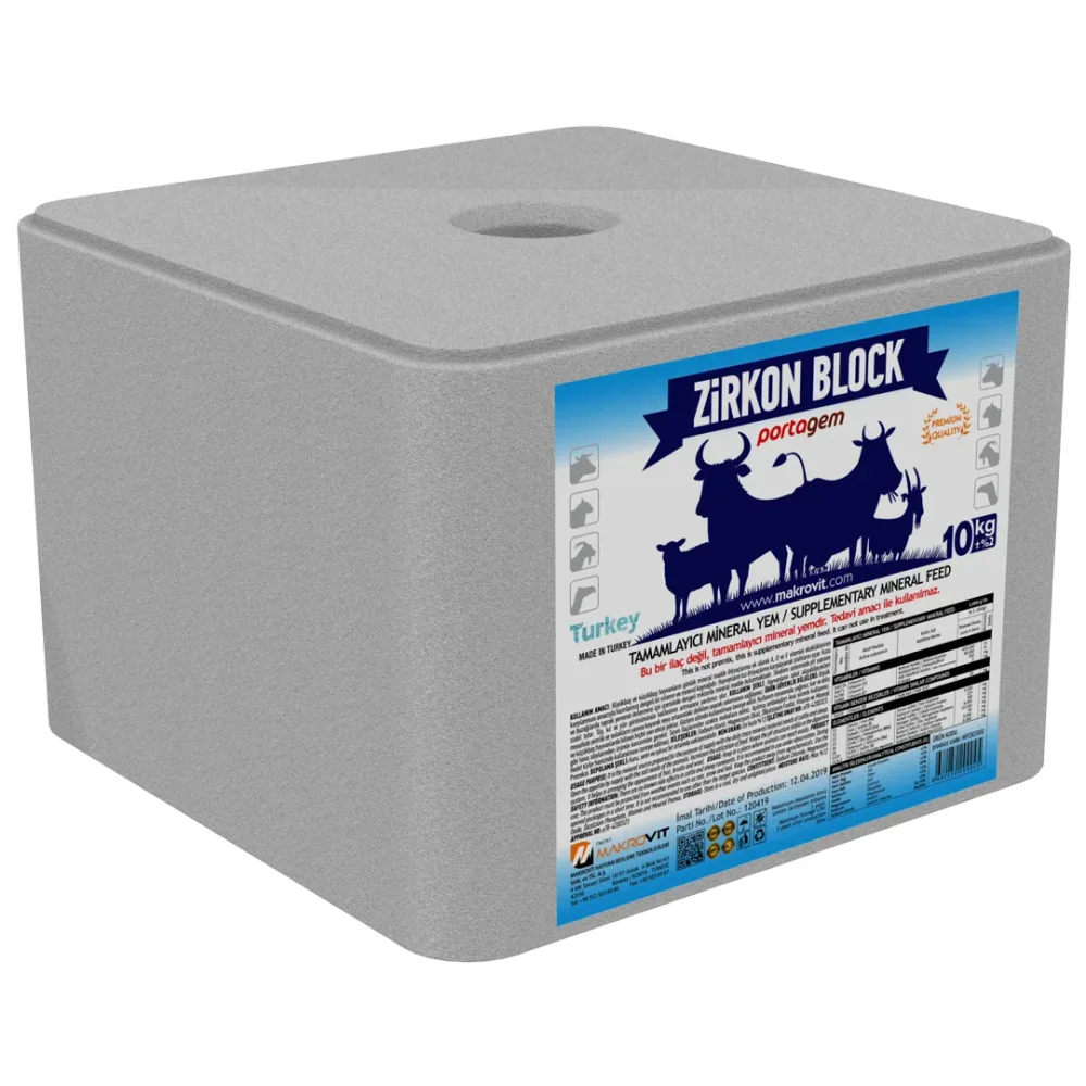Portagem Zirkon Block lick block