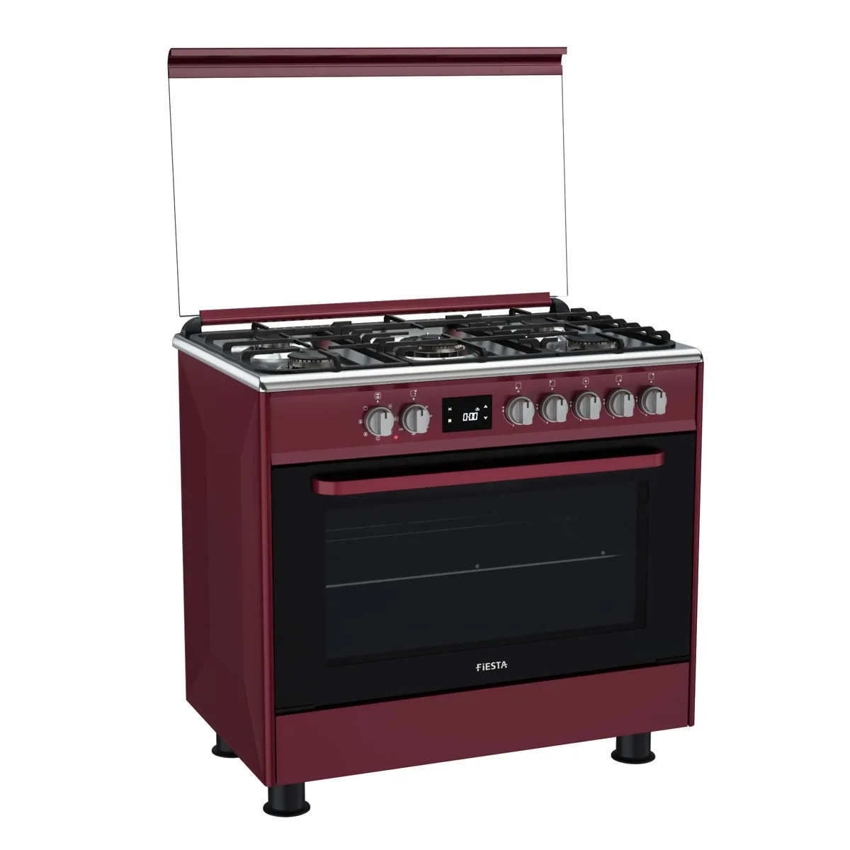 طباخ غاز قائم 90×60 بخمس شعلات طراز FE 96G5 SFD