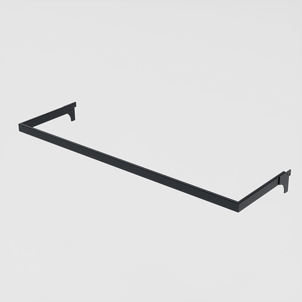 نظام علاقات مع خطاف U 60 cm – ذراع تعليق معدني يُركّب على العمود – تجهيزات علاقات للمتاجر والبوتيكات-02