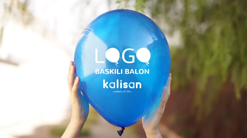 Logo printed balloon