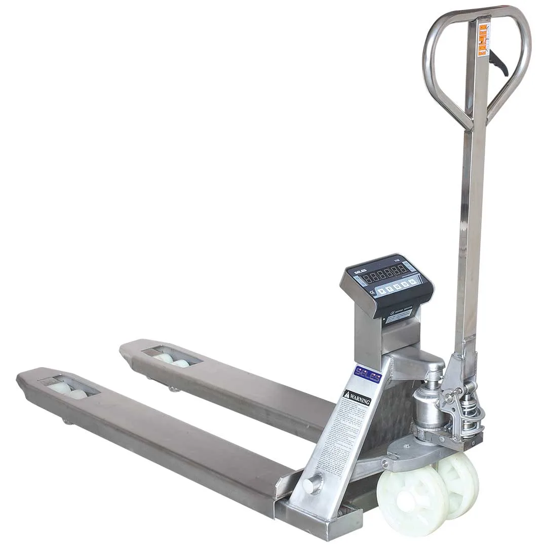 stainless steel pallet truck scale