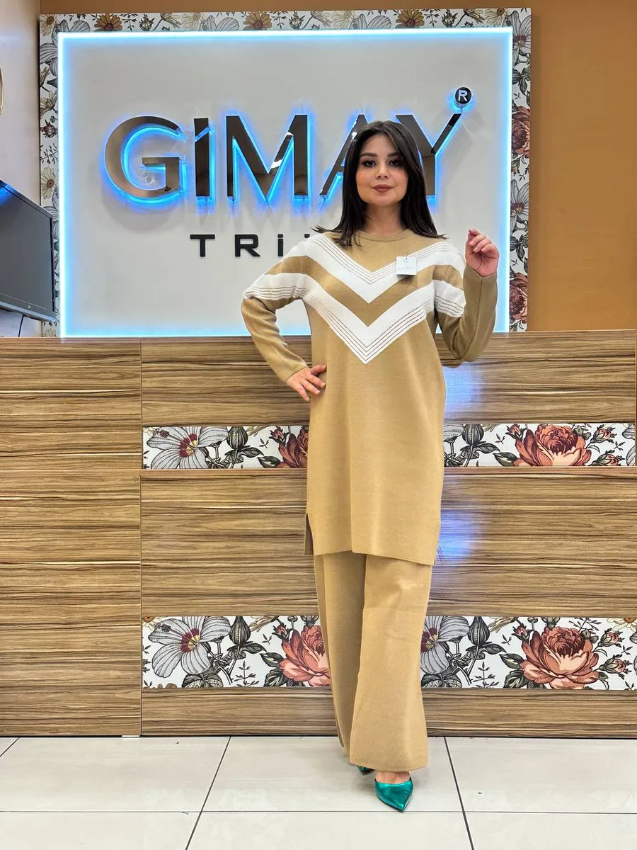 Gimay Triko two-piece knit set model 22907